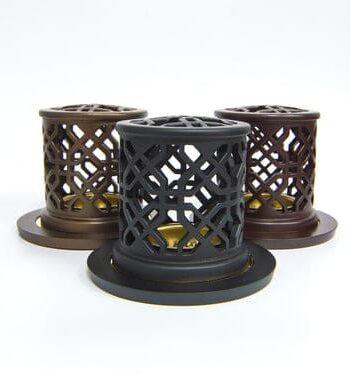 Decorative Polyresin Drum Burner